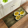 New 3D Non Slip Mat Machine Washable Kitchen Rug Entrance hall back Fruit mats