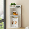 3 Tier Wall Corner Shelf Bookcase Shelf Storage Display Organizer Cabinet Unit