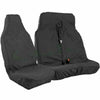 HEAVY DUTY WATERPROOF BLACK VAN SEAT COVERS 2+1 FOR FORD TRANSIT PANEL