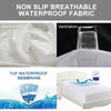 Waterproof Terry Towel Mattress Protector Fitted Sheet Soft Bed Cover All Sizes