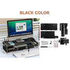 Monitor Stand PC Laptop Computer Tidy TV Screen Riser Rack w/Storage Drawer