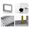 4 Tier Slim Slide Out Kitchen Storage Rack Trolley Organiser Cart Bathroom Shelf
