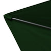 2.7M Outdoor Garden Parasol Patio Round Sun Shade Umbrella Crank Canopy Green