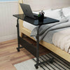 Adjustable Portable Laptop Table Computer Notebook Desk Trolley Sofa Bed Tray UK