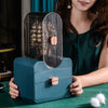 Jewelry Box Hanger Dressing Table Necklace Earring Drawer Storage Case Dustproof