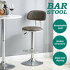 2X Rattan PU Bar Stools Breakfast Bar Chair Kitchen Stool Swivel Barstool