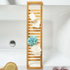 Bamboo Wood Bath Tub Rack Bathroom Shelf Tidy Tray Storage Caddy Organiser Wood