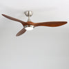 52" Ceiling Fan with Light Remote Control 3 Blades 6 Speed Wind Timer Adjustable