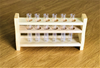 Wooden Test Tube Holder Lab Support Science Educational Wood Stand