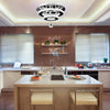 Modern 36W LED Crystal Ceiling Lights Fixtures Bedroom Lamp Chandeliers Decor