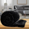 Luxury Solid Flannel Fleece Soft Warm Winter Blanket Faux Fur Throw Travel Mink