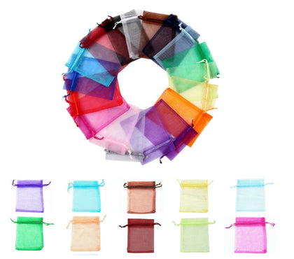 5X7cm Luxury Organza Gift Bags Wedding Party Favour Jewellery Packing Pouches