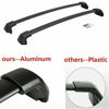 Waterproof Large Car Roof Top Rack Cross Bag Aluminum For 13-18 HONDA CRV Black