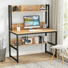 Tribesigns Computer Desk with Hutch Modern Heavy Duty Office Table Workstation