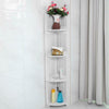 4 Tier Bathroom Corner Shelf Display Stand Dampproof Floor Stand Cabinet Unit