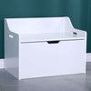 Large Wooden Toy Box White Storage Unit Kids Toys Children Nursery Bedroom Chest