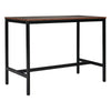 Dining Breakfast Bar Table Set with 2/4 Bar Stools and 1 Bar Table for Kitchen