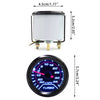 52mm Universal Car LED 30PSI Turbo Boost Gauge Pressure Vacuum Smoked Face Fast