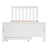 2 Drawers 4ft 3ft Double Single Wooden Solid White Pine Kids Storage Bed Frame