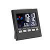 LED Digital LCD Display Alarm Clock with Temperature Calendar Weather Station