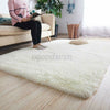 Fluffy Shaggy Rugs Anti-Skid Area Rug Dining Room Carpet Floor Mat Home Bedroom