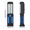 COB LED Magnetic Work Light Inspection Lamp Hand Torch Cordless Batteries Power