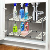 2 Tier Adjustable Expanding Under Sink Kitchen Storage Shelf Unit Organiser Rack