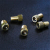 5 Piece Brass Presta Valve Schrader Adaptor Bicycle Mountain Bike Tire Tube Pump