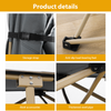 Heavy Duty Single Folding Bed With Mattress Camping Travel Guest Lightweight+Bag