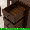 French Hardwood Mahogany Stained Dressing Table SLIGHT SECONDS HW09-F880
