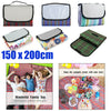 Large Waterproof Picnic Blanket Travel Outdoor Beach Camping Mat Rug 150X200CM