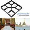 Garden Paving Pavement Mold Patio Concrete Stone Path Walk Maker Mould Reusable