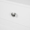 Bathroom Cabinet Cupboard Storage w/ Drawer Shelves Free Standing Unit MDF White