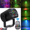 60 Pattern LED RGB Mini Laser Stage Light DJ Disco Party KTV Projector Lighting