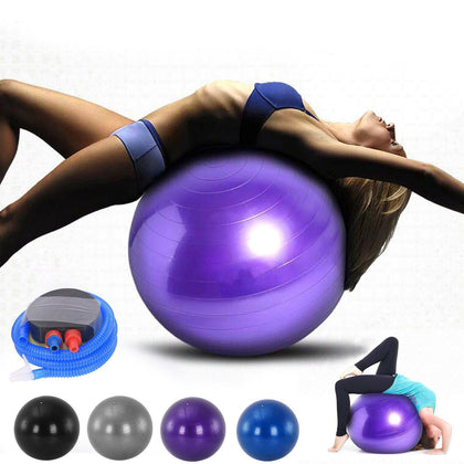 Exercise Gym Yoga Swiss Ball Fitness Pregnancy Birthing Anti Burst Ball 55-85 cm