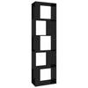Book Cabinet Room Divider Bookcase Storage Display Corner Rack Wooden Furniture