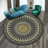 120CM Circular Circle Round Rugs Floor Carpets Mat Large Soft Rug Living Roo