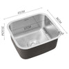 Stainless Steel Commercial Kitchen Sink Catering Sink Single Double Bowl Drainer