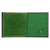 Golf Double Swing Pad Rubber Sole Golf Practice Hitting Mats Simulation Lawn