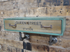 Industrial Wall Shelf Vintage Retro Unit Small Storage Drawer Rustic Metal Pipe