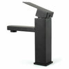 Modern Bathroom Basin Taps Mixer Tap Single Lever Mono Brass Tap Black Faucet