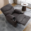 Electric Recliner Chair Sofa TV Armchair Cinema Chair with 2 Cup Holders Grau