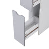 Bathroom Cabinet Side Tall Storage Unit Shelf Cupboard Drawer White