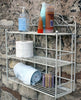 Cream Scroll 3 Tier Wall Hanging Shelf Unit Metal Shelf Storage Display Decor