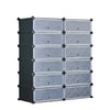 12 Cube DIY Closet Cabinet Cupbpard Shoe Storage Organizer Shoe Shelf Holder BN