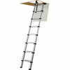 Loft Hatch, Youngman Aluminium Telescopic Loft Ladder - 2.6m-2.9m
