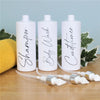 Set of 3 Mrs Hinch Inspired Shampoo Soap Conditioner Dispenser Pump Bottles
