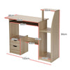 Office Home PC Computer Desk Writing Study Table Workstation Shelf Furniture UK