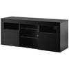 Modern TV Unit Cabinet TV Stand High Gloss 2 Doors Living Room Furniture 120cm