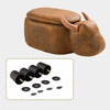 Animal Storage Ottoman Foot Rest Stool Padded Seat Upholstered Ride-on Ottomans